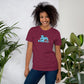 Halloween Sharks- Dracula Shark Genderless Tshirt