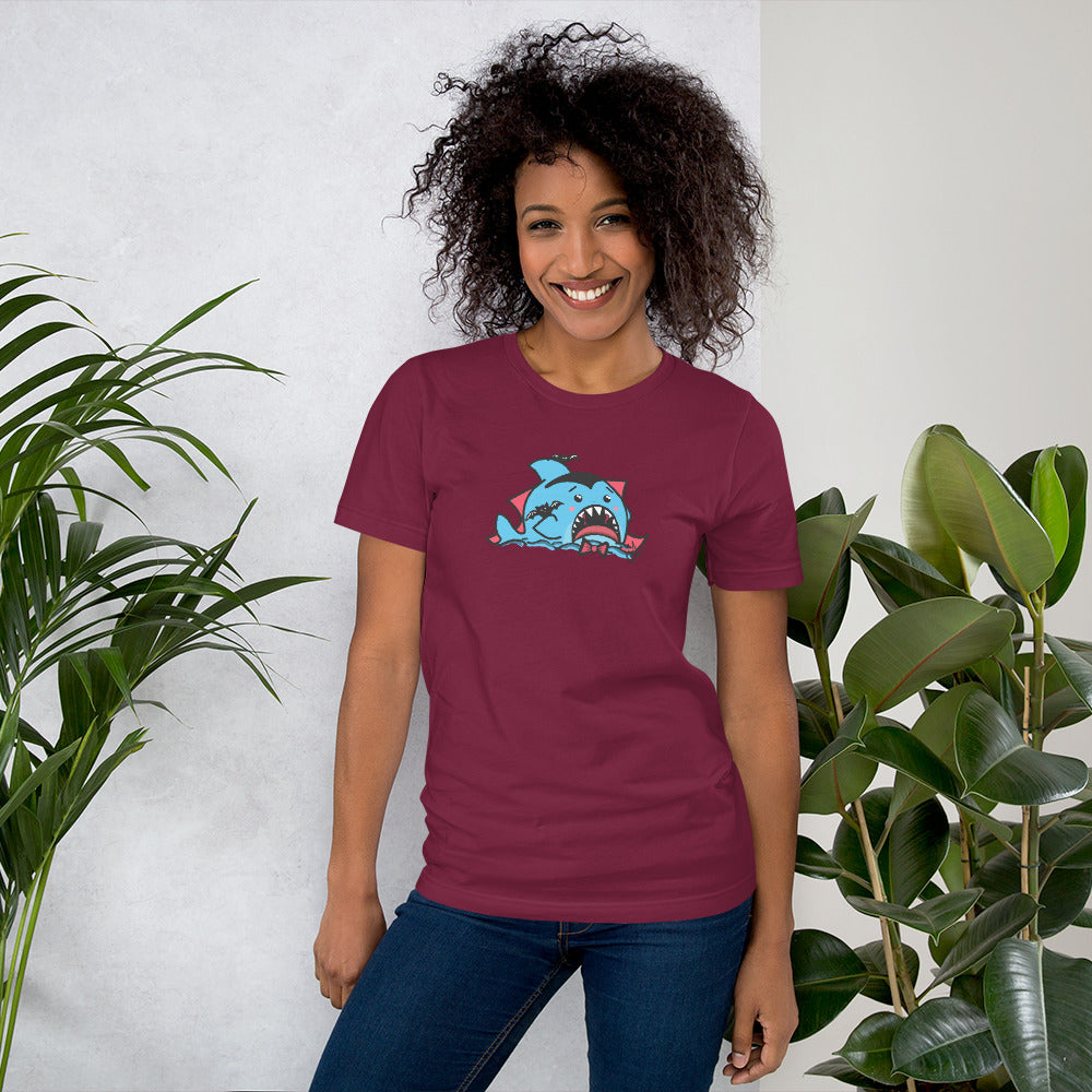 Halloween Sharks- Dracula Shark Genderless Tshirt
