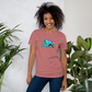 Anxious Shark Goes to School- Genderless Tshirt