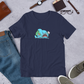 Anxious Shark Goes to School- Genderless Tshirt