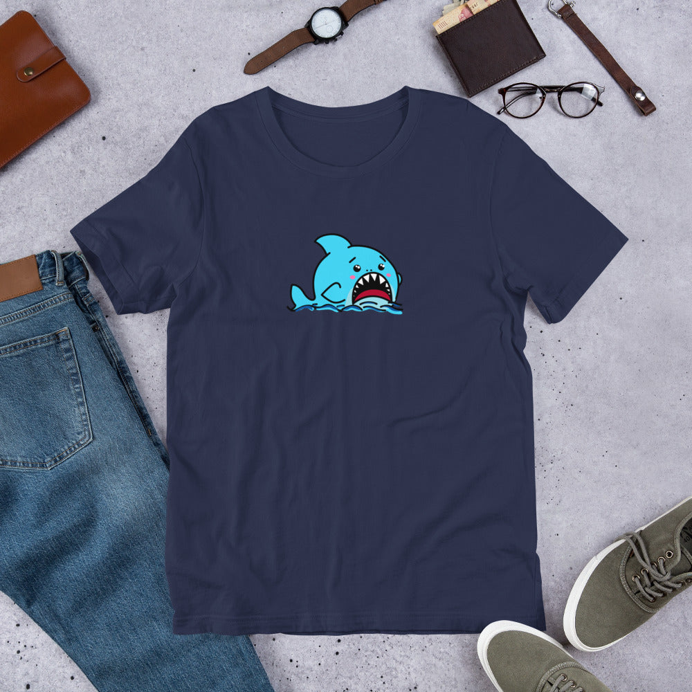 Anxious Shark- Genderless Tshirt