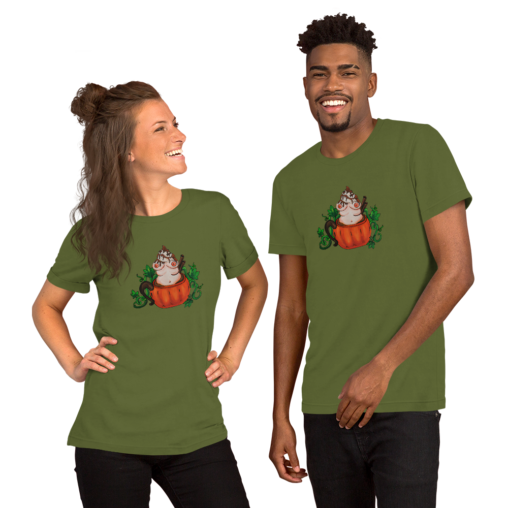 Pumpkin Spice and Everything Nice- genderless t-shirt