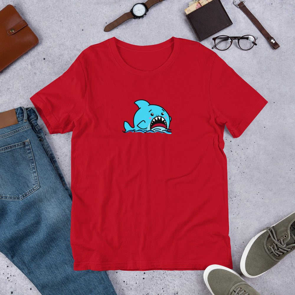 Anxious Shark Classic- Genderless t-shirt