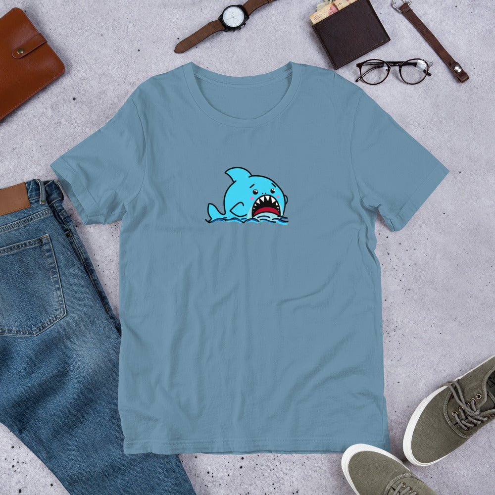 Anxious Shark- Genderless Tshirt