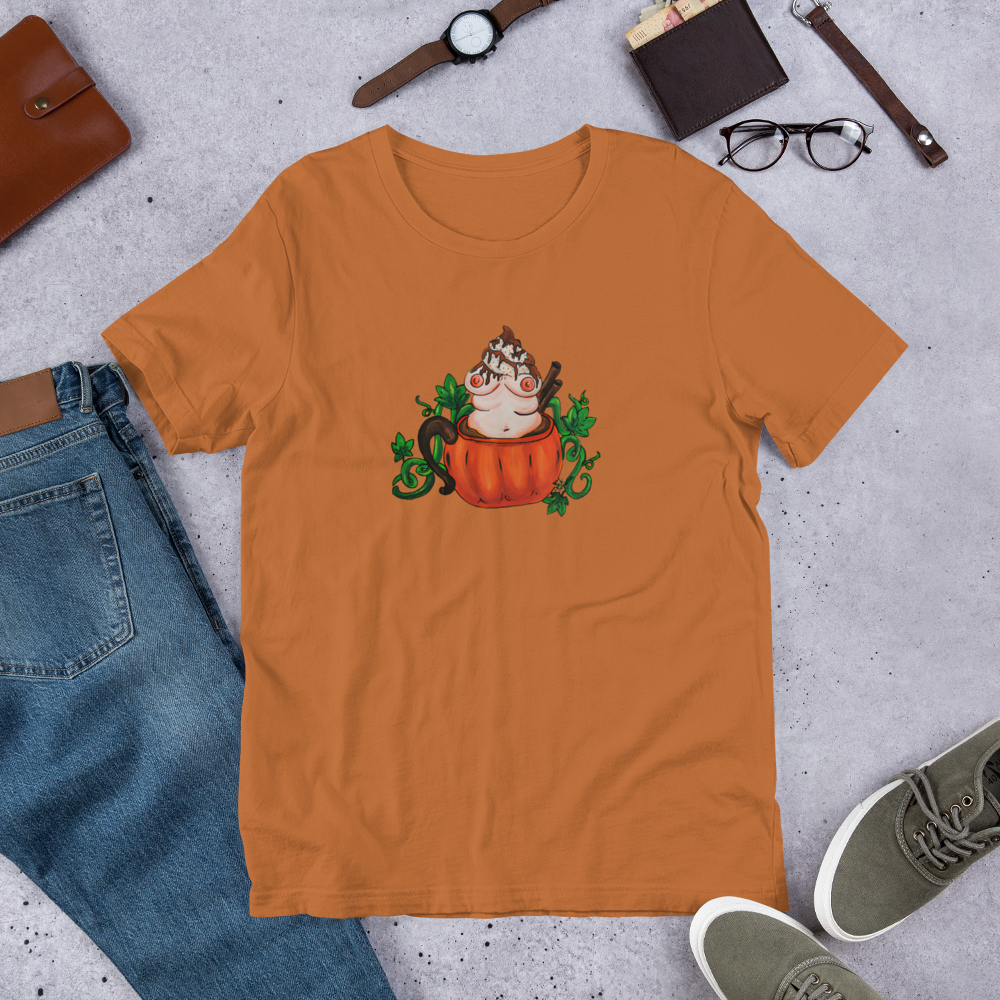 Pumpkin Spice and Everything Nice- genderless t-shirt