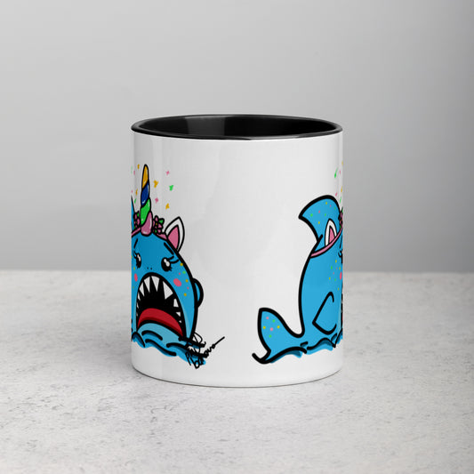 Halloween Sharks Mug- Unicorn Shark (11oz)