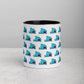 Anxious Shark Allover Mug (11oz)