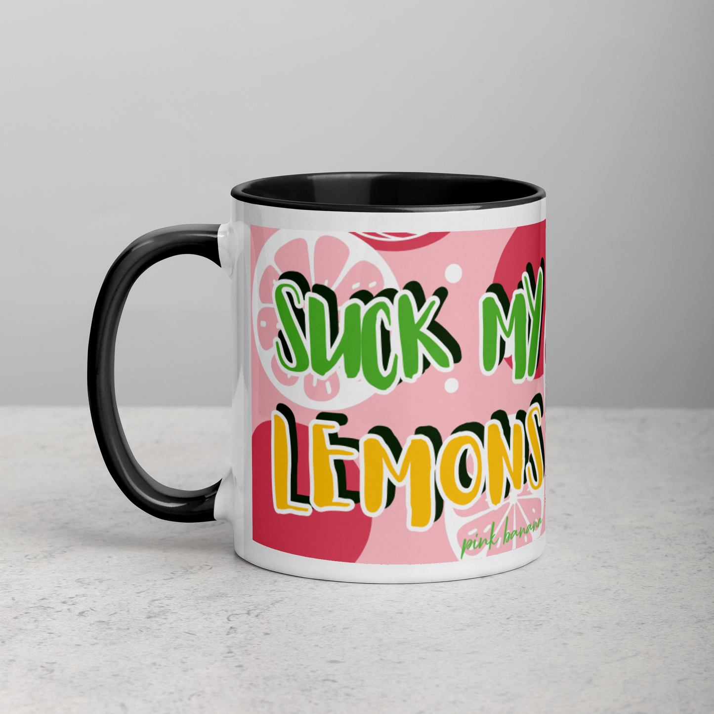 "Suck My Lemons" Lemon Vulva Mug (11oz)