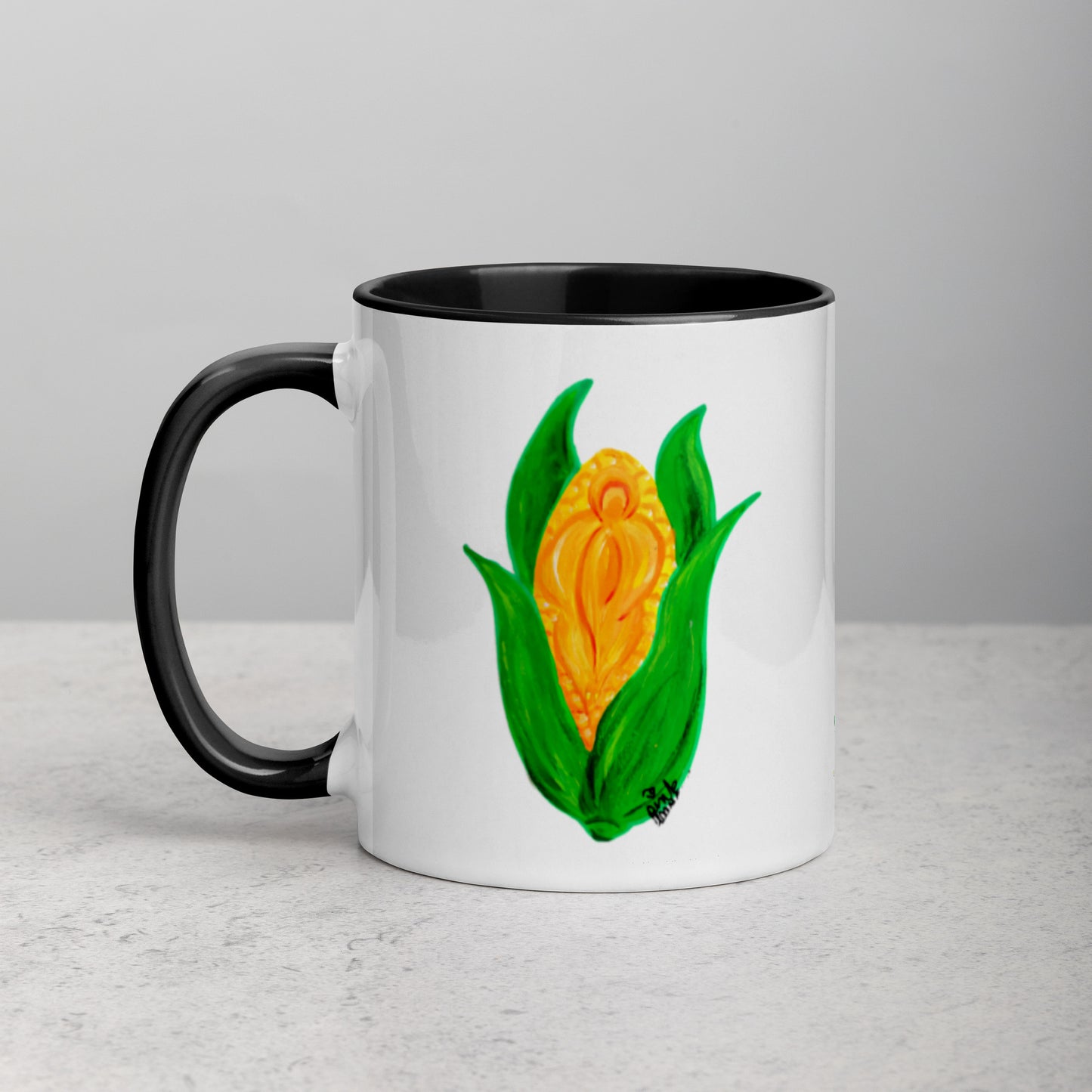 "C*nt on the Cob" Corn Vulva Mug (11oz)