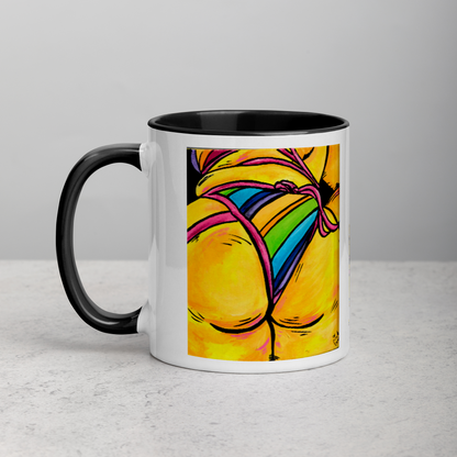 Yellow Booty Mug