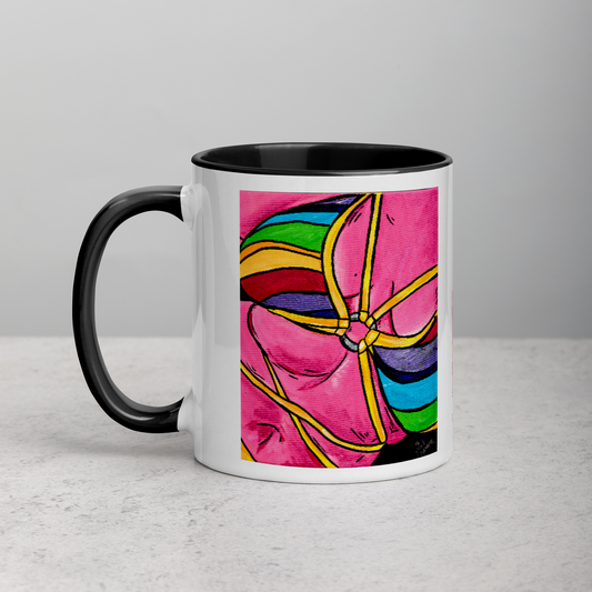 Pink Curves- Mug