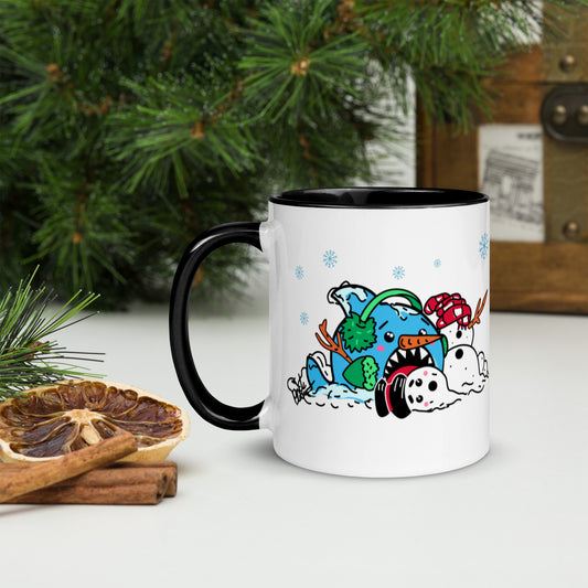 Holiday Sharks Mug- Do you Want to Build a Snowman? (11oz)