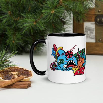 Holiday Shark Mug- Time to Wrap the Gifts! (11oz)