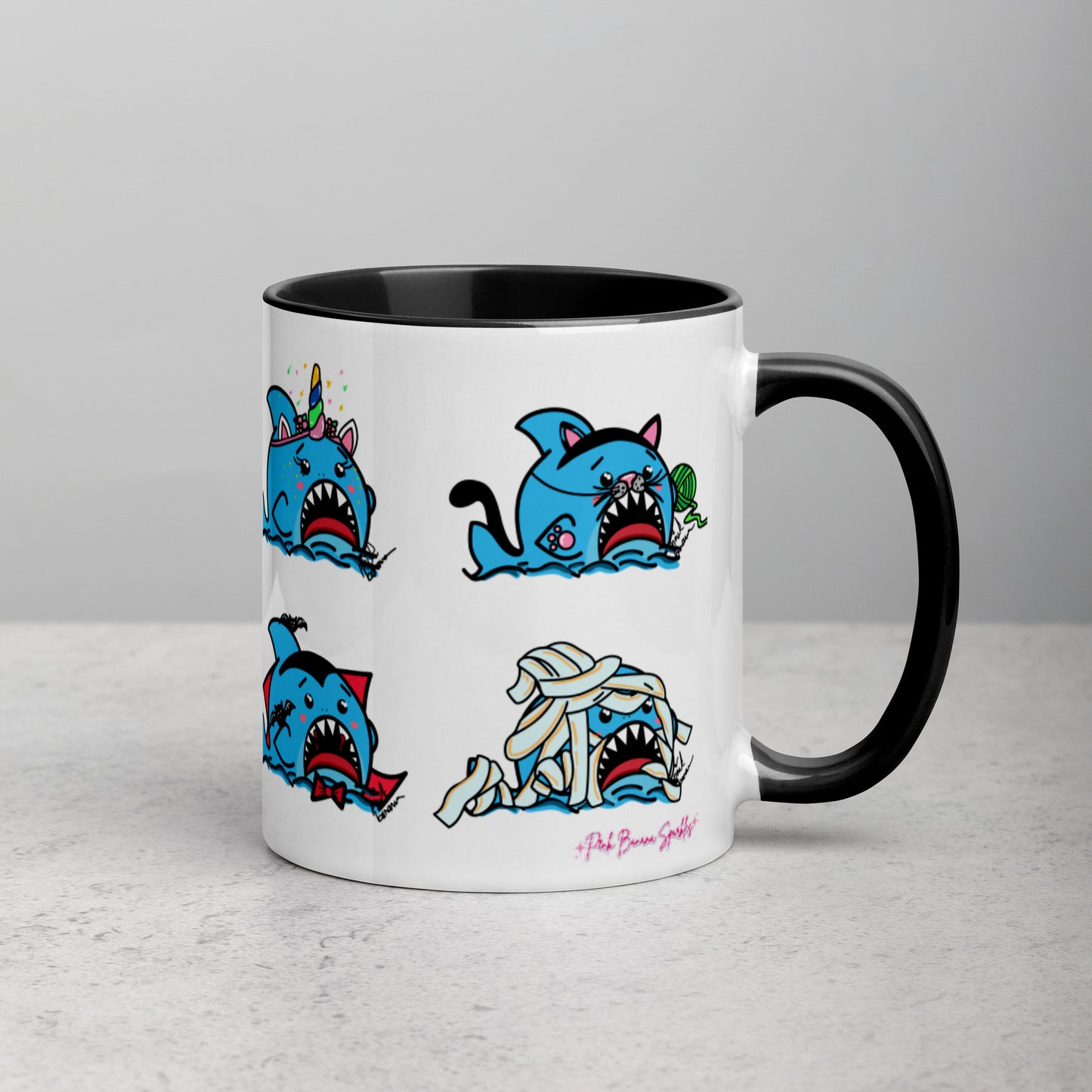 Halloween Sharks Mug (11oz)