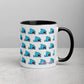 Anxious Shark Allover Mug (11oz)