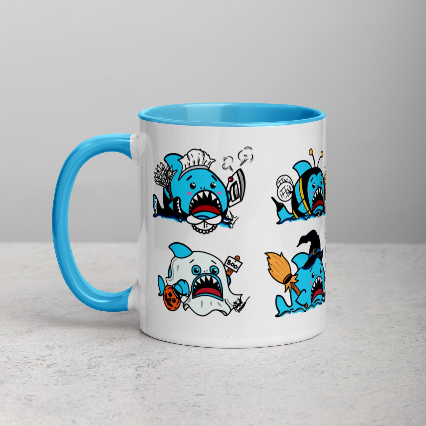 Halloween Sharks Mug (11oz)