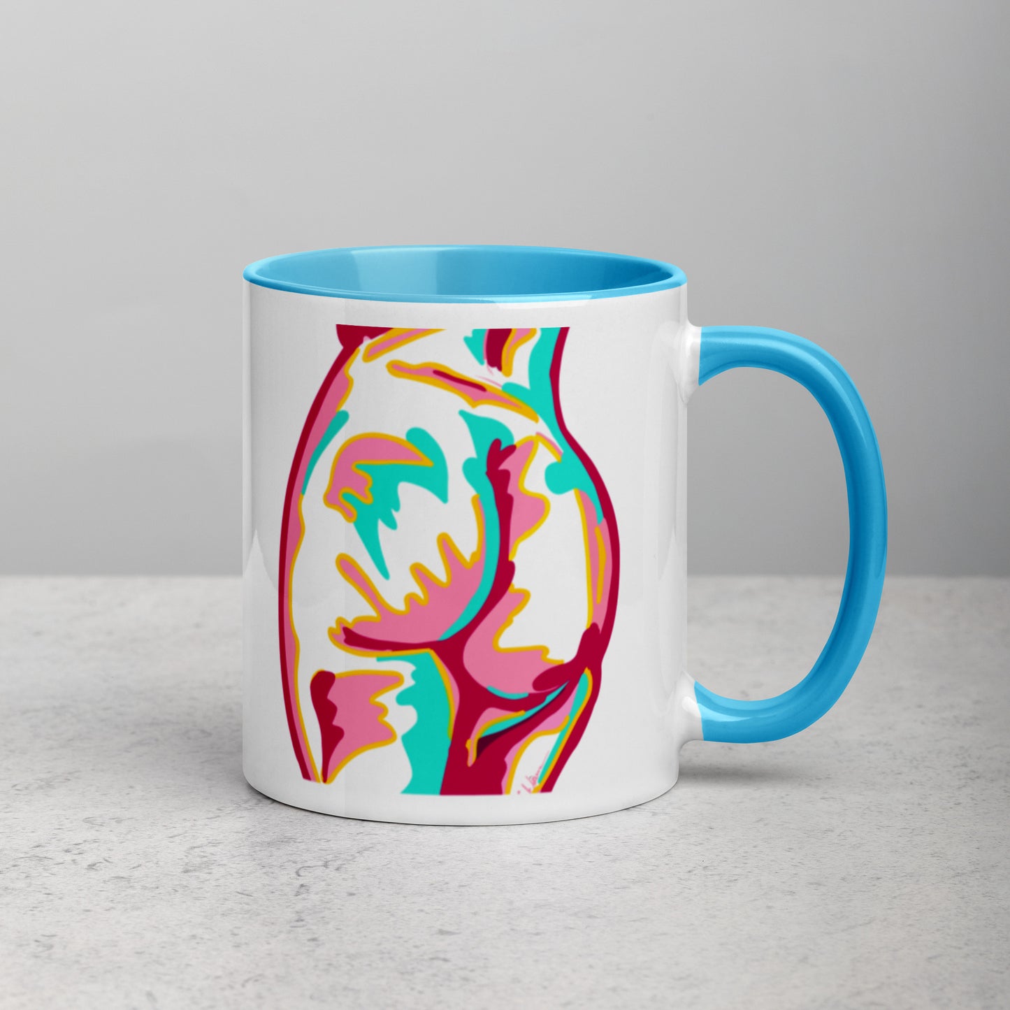 Curves with my Coffee- Mug (11oz)