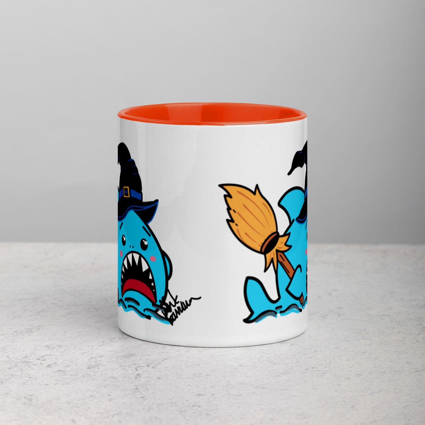 Halloween Sharks Mug- Witch Shark (11oz)