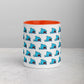 Anxious Shark Allover Mug (11oz)