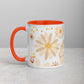 Less Hustle, More Snuggles Mug (flowers)