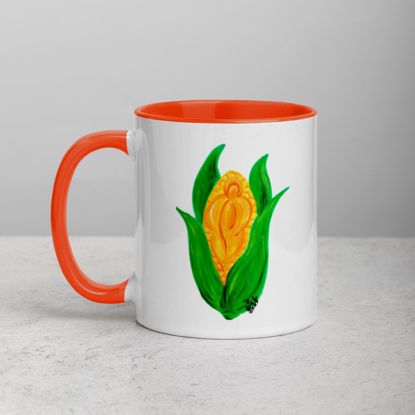 "C*nt on the Cob" Corn Vulva Mug (11oz)
