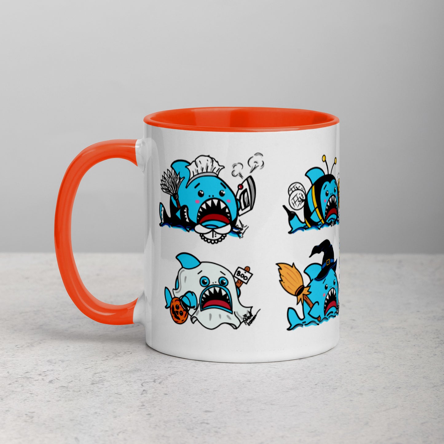 Halloween Sharks Mug (11oz)