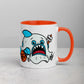 Halloween Sharks Mug- Ghost Shark (11oz)