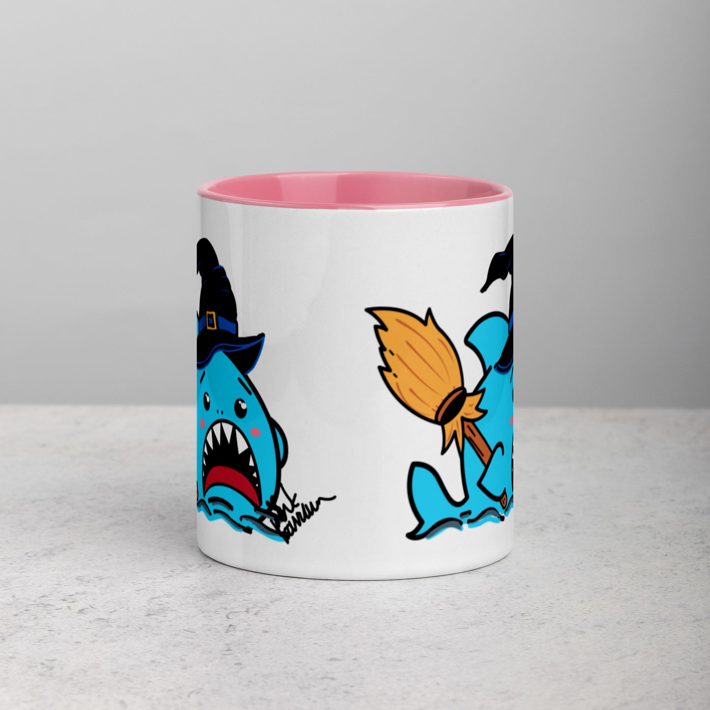 Halloween Sharks Mug- Witch Shark (11oz)