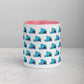 Anxious Shark Allover Mug (11oz)