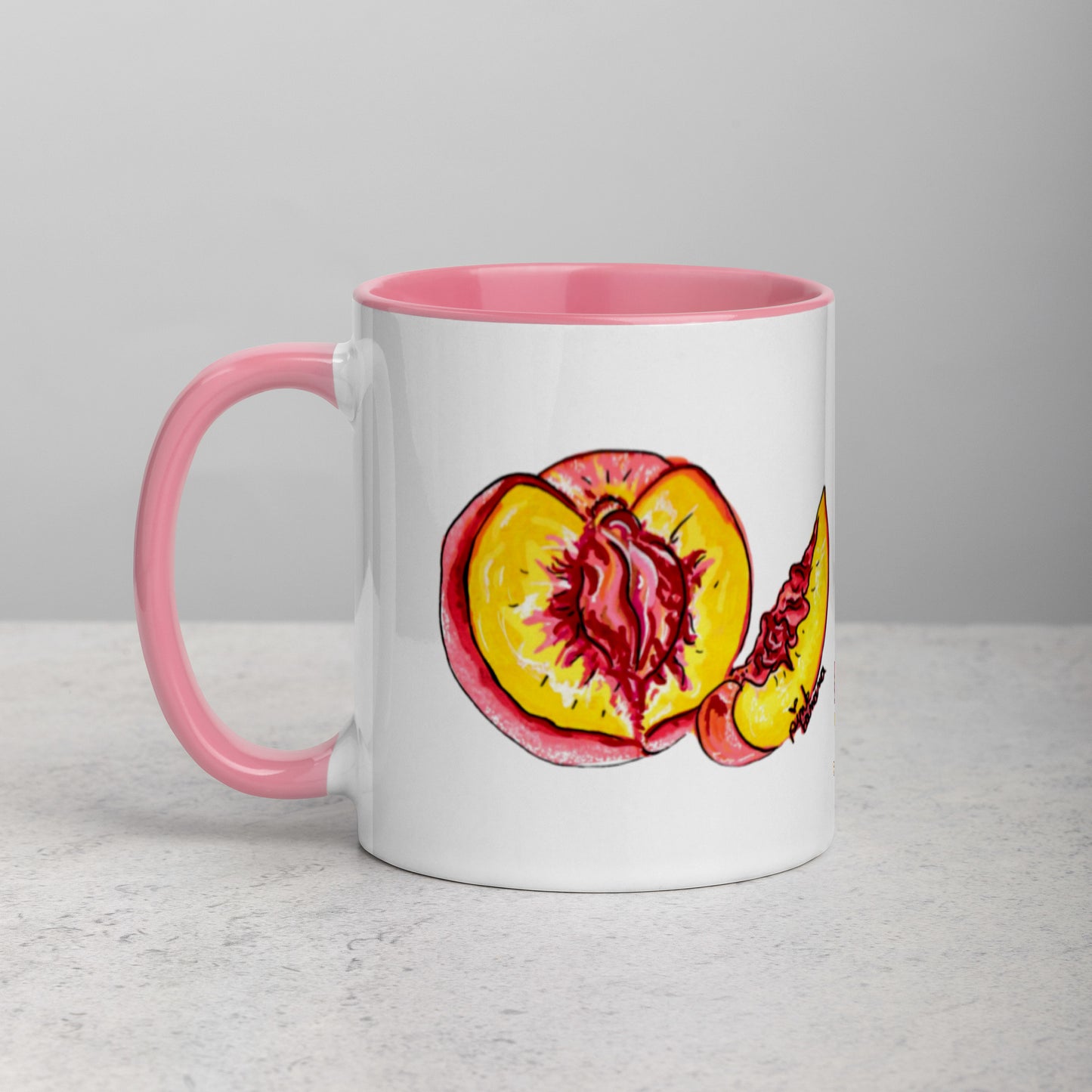 "The Perfect Peach"- Peach Vulva Mug (11oz)