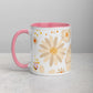 Less Hustle, More Snuggles Mug (flowers)