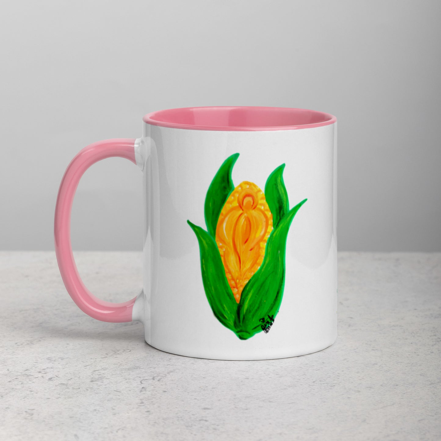 "C*nt on the Cob" Corn Vulva Mug (11oz)