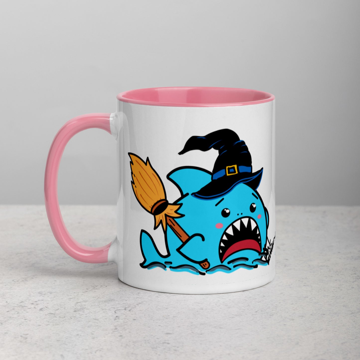 Halloween Sharks Mug- Witch Shark (11oz)