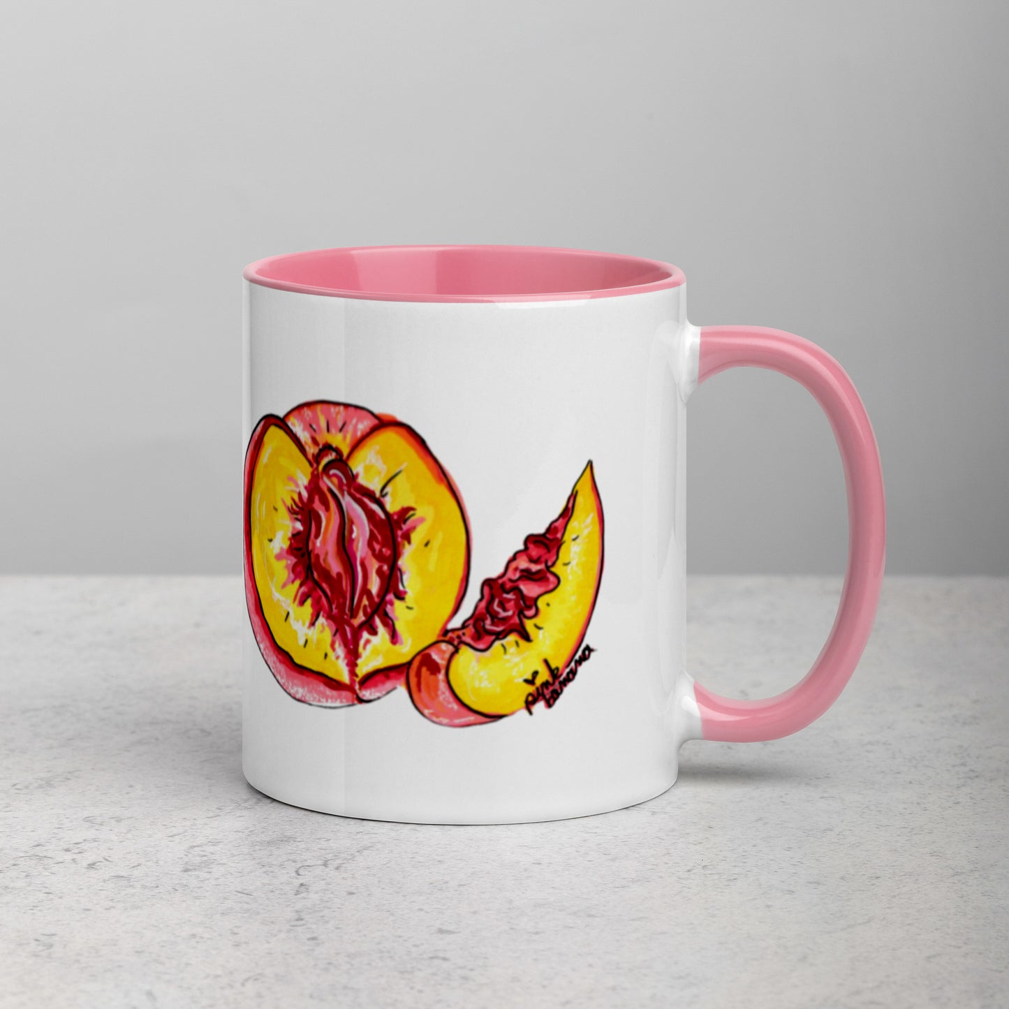 "The Perfect Peach"- Peach Vulva Mug (11oz)