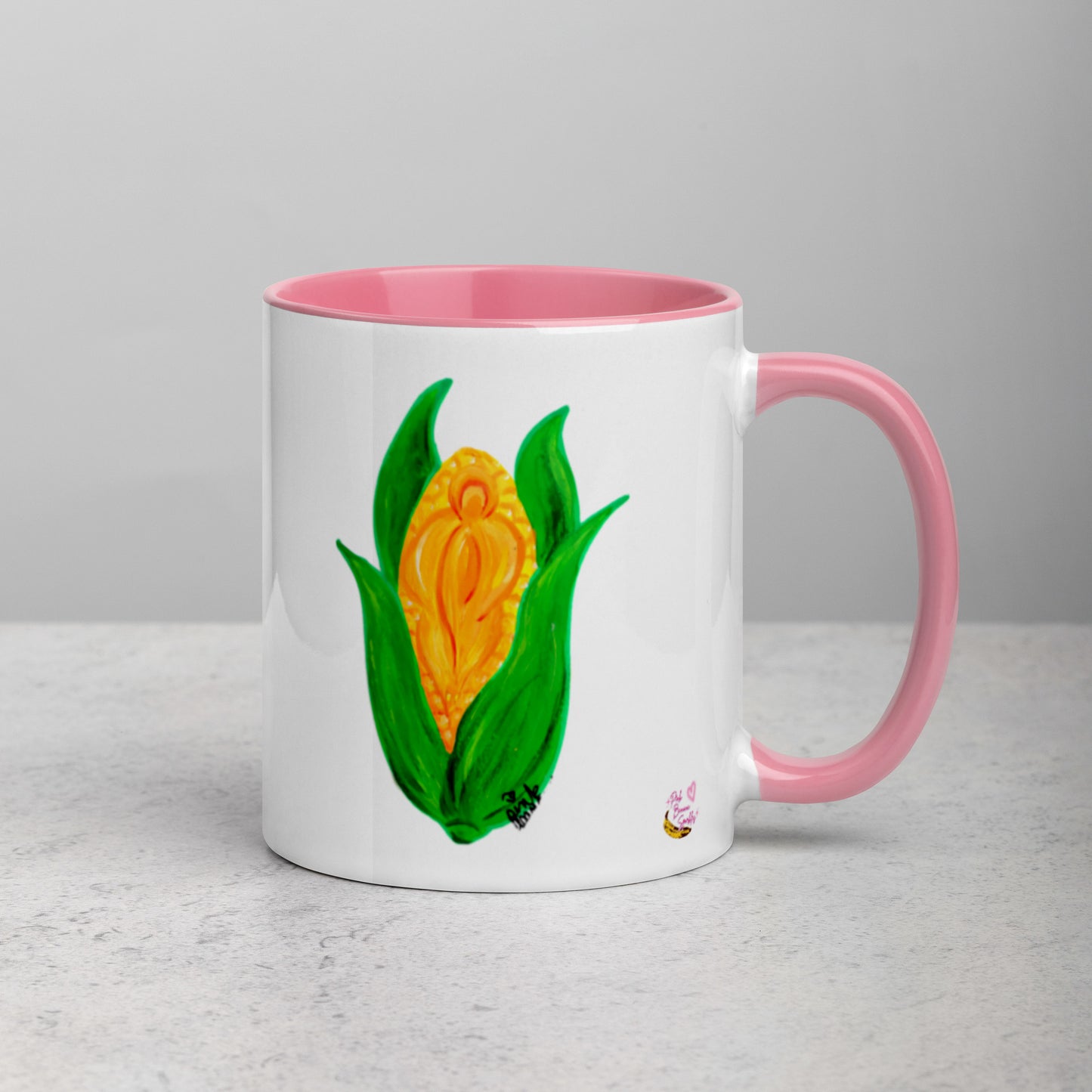 "C*nt on the Cob" Corn Vulva Mug (11oz)
