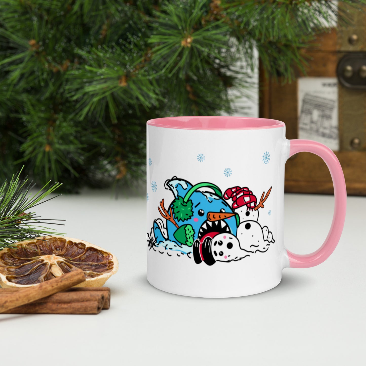 Holiday Sharks Mug- Do you Want to Build a Snowman? (11oz)