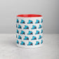 Anxious Shark Allover Mug (11oz)
