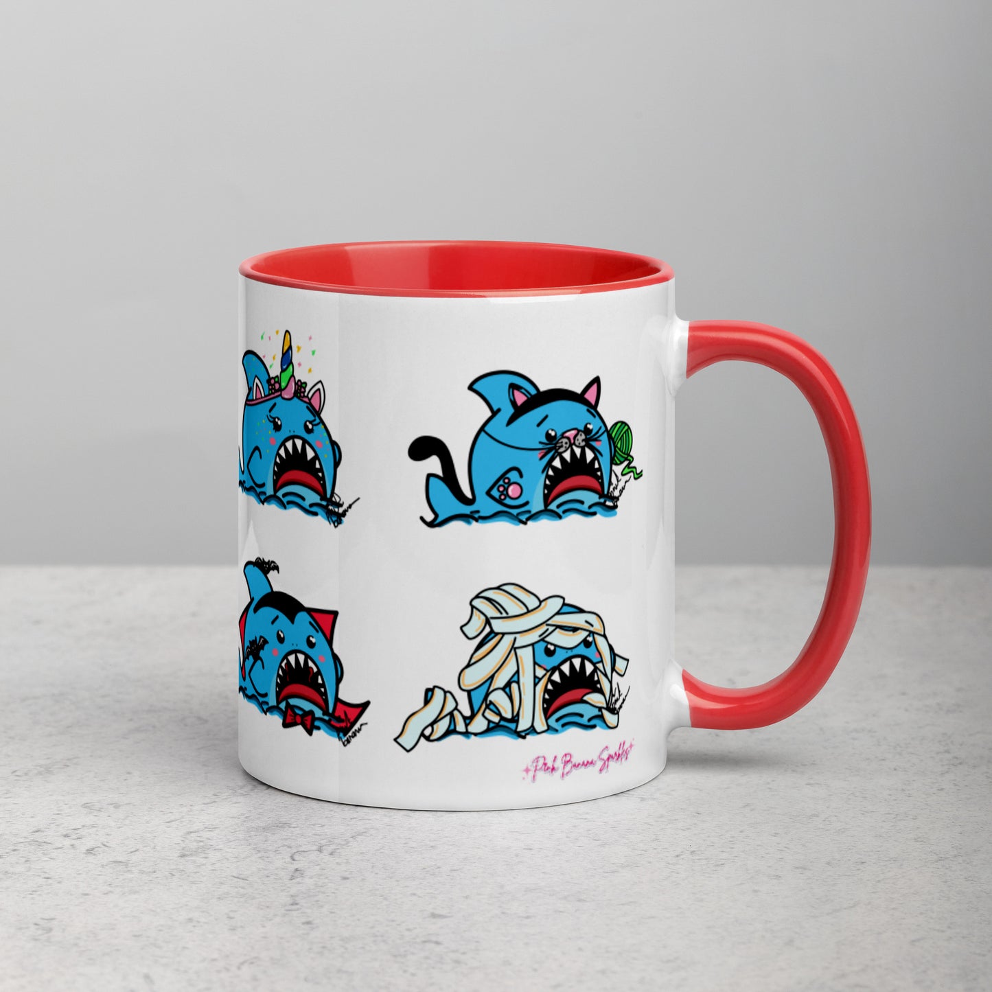 Halloween Sharks Mug (11oz)