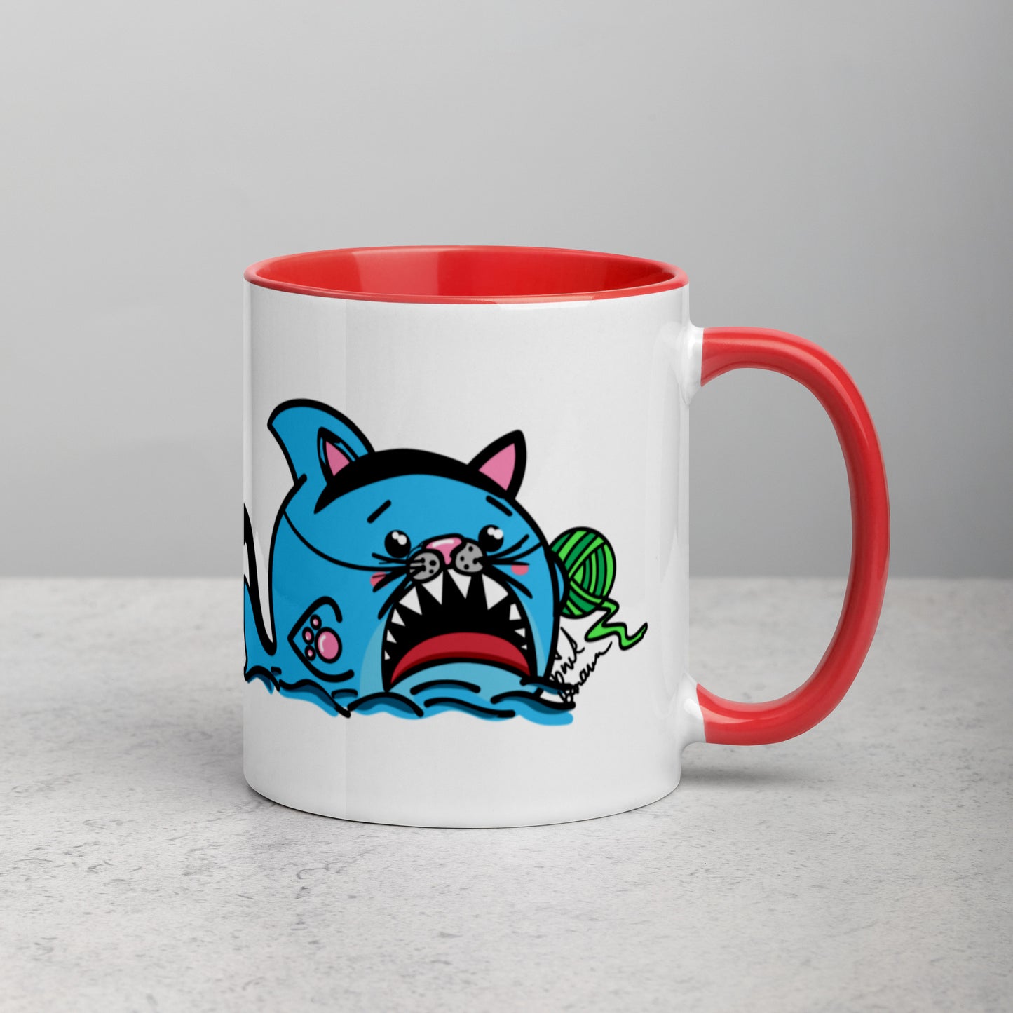 Halloween Sharks Mug- Kitty Shark (11oz)