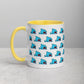 Anxious Shark Allover Mug (11oz)