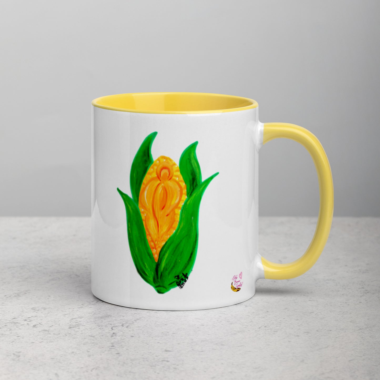 "C*nt on the Cob" Corn Vulva Mug (11oz)