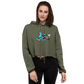Basic Shark- Crop Hoodie