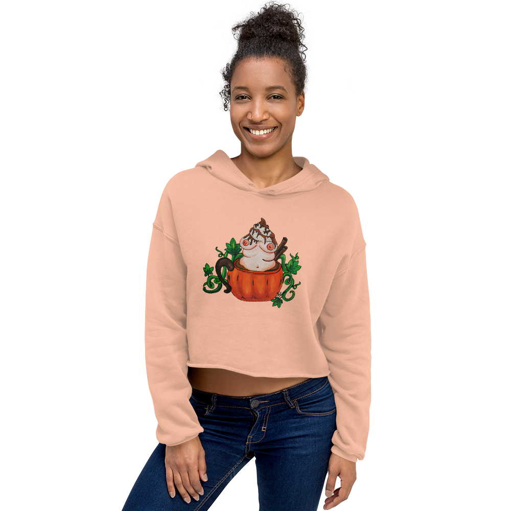 Pumpkin Spice and Everything Nice- Crop Hoodie