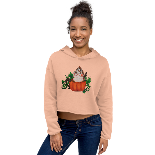 Pumpkin Spice and Everything Nice- Crop Hoodie