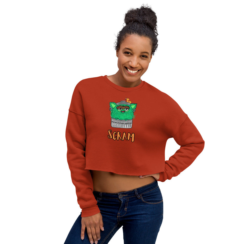 Oscar the Furb Crop Sweatshirt
