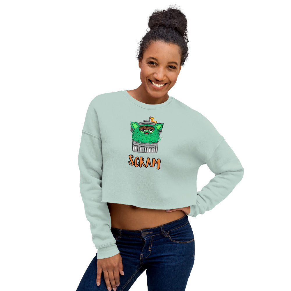 Oscar the Furb Crop Sweatshirt