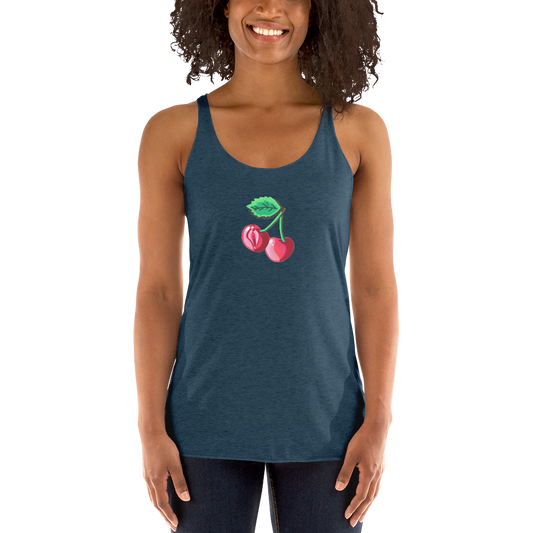 Cherry Vulva- Femme Racerback Tank