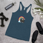 Rainbow Furby- Femme Racerback Tank
