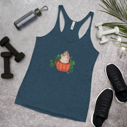 Pumpkin Spice and Everything Nice- Femme Racerback Tank