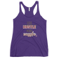 "Less Hustle, More Snuggles"- Femme Racerback Tank
